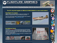 Tablet Screenshot of flightlinegraphics.com